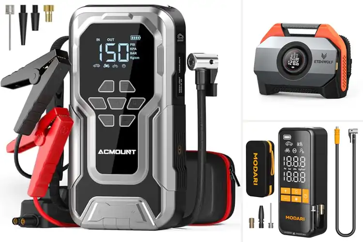 Detailed view of Best 45L/min Tire Inflator Speed: Fast, Reliable & Easy Use
