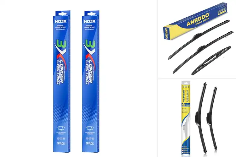 Detailed view of Best Easy Install Wiper Blades Set For U And J Hook