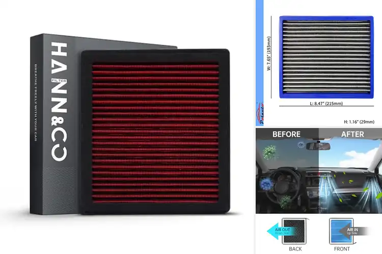 Detailed view of 10 Best High-Performance Cabin Filters for Subaru and Jaguar