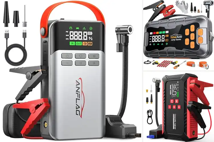 Detailed view of Best IP64 Weather Resistant Jump Starter