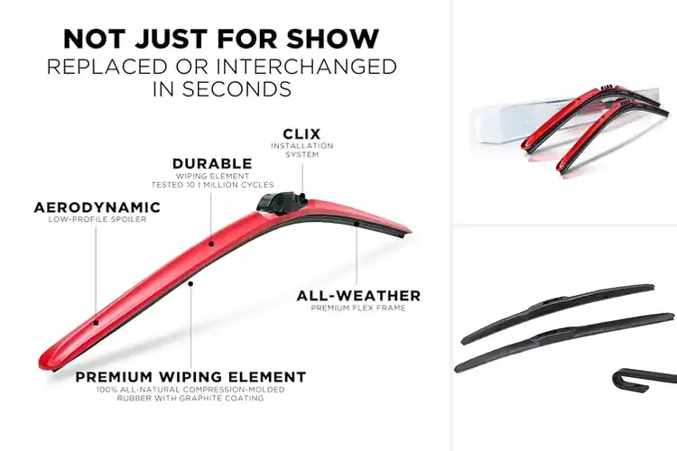 Detailed view of 10 Best Safety-Enhancing Wipers: Drive Confidently in Rain