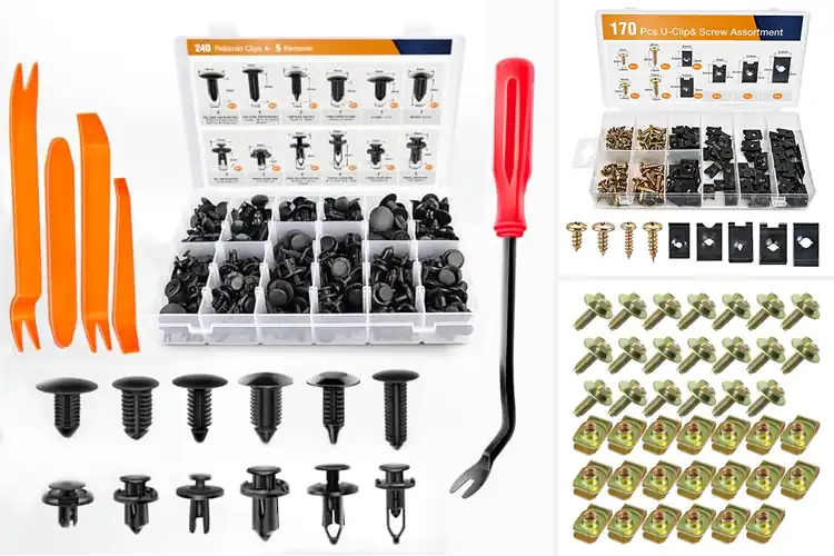 Detailed view of Best Universal Car Fit Bolts And Clips