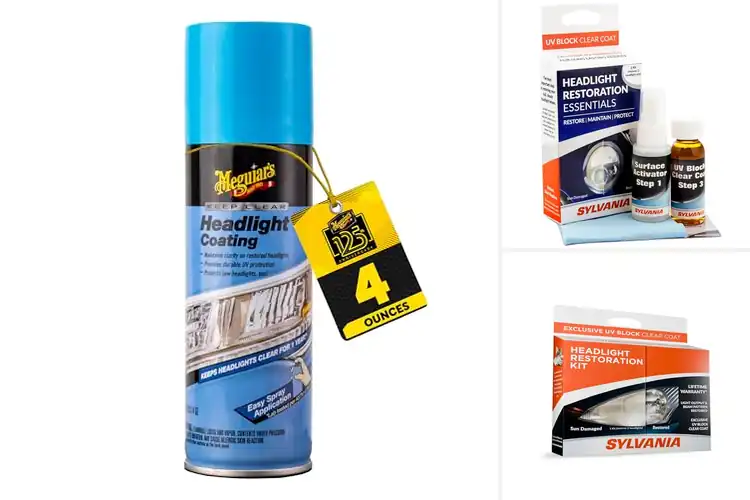 Detailed view of Best UV Resistant Headlight Coating